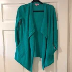 Lilly Pulitzer Green Cardigan!
